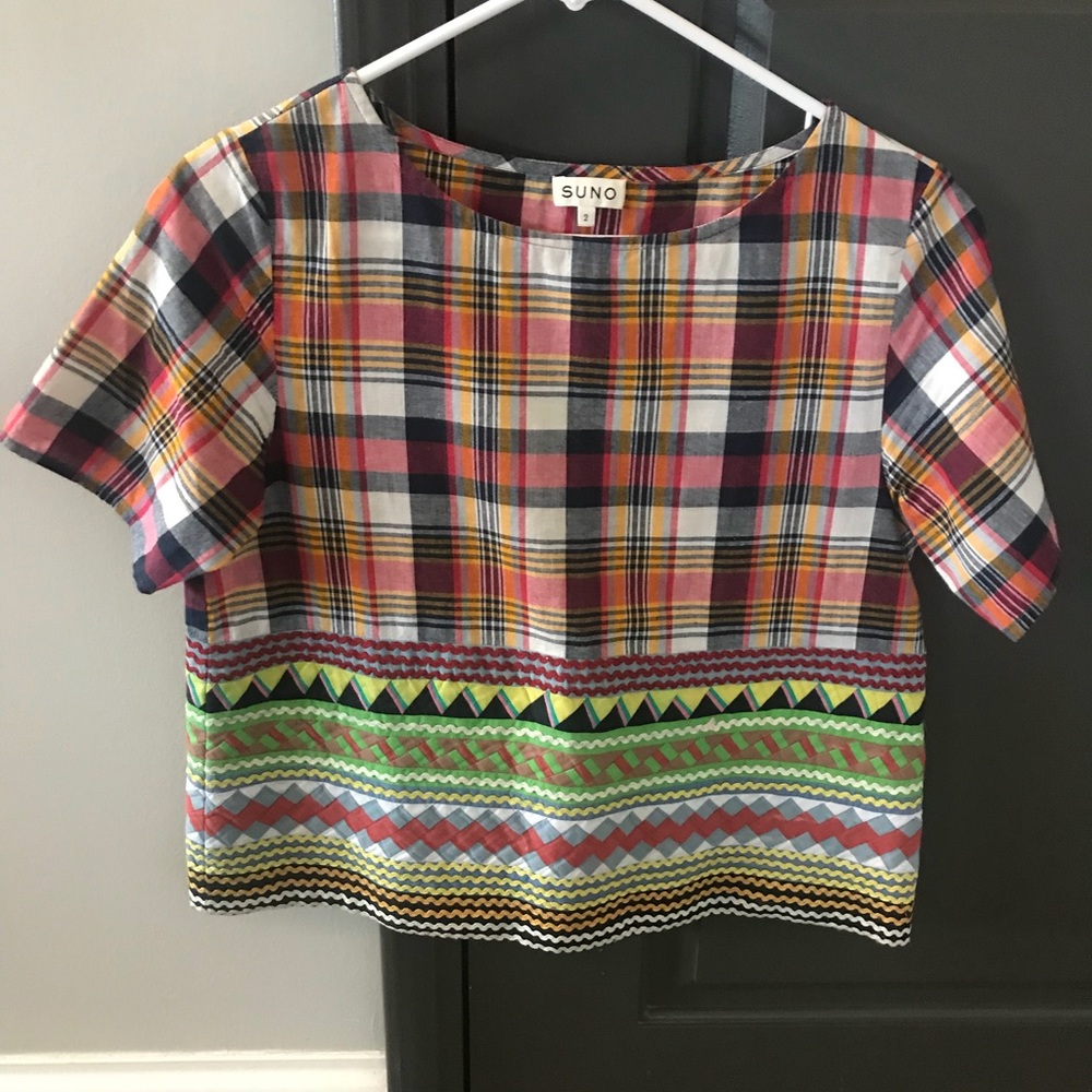 Suno short sleeves summer top